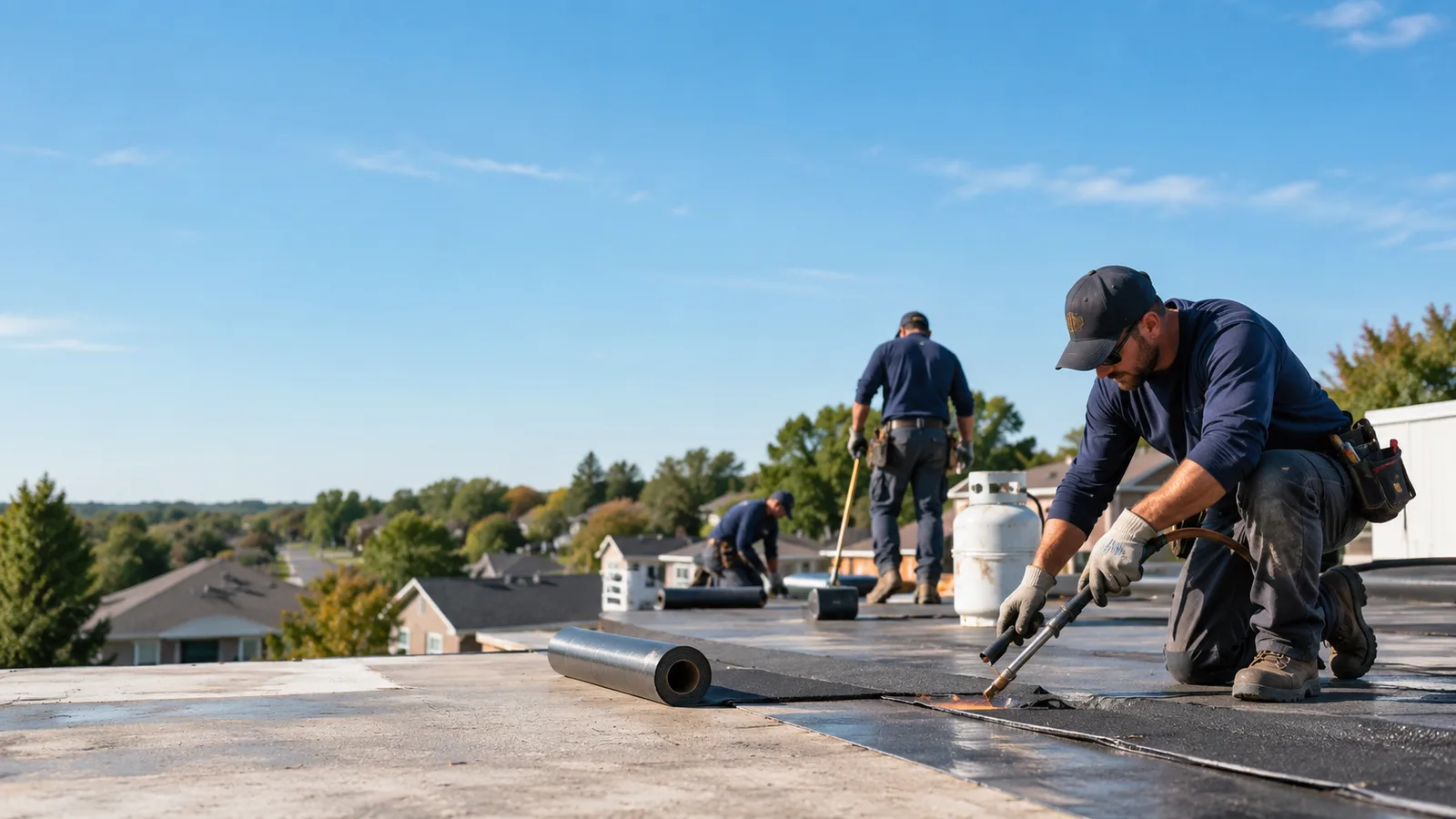Flat Roof Leak Repair providers in Welsh, LA